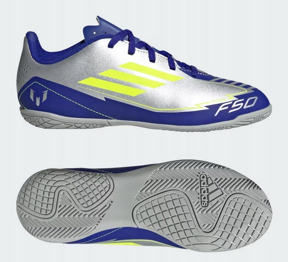 Juniorskie halówki adidas F50 Club IN J Messi IH0922 r. 35 1/2