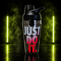 Bidon Nike HyperCharge Chug DA7160-056 470 ml czarno-czerwony