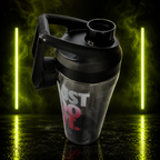 Bidon Nike HyperCharge Chug DA7160-056 470 ml czarno-czerwony