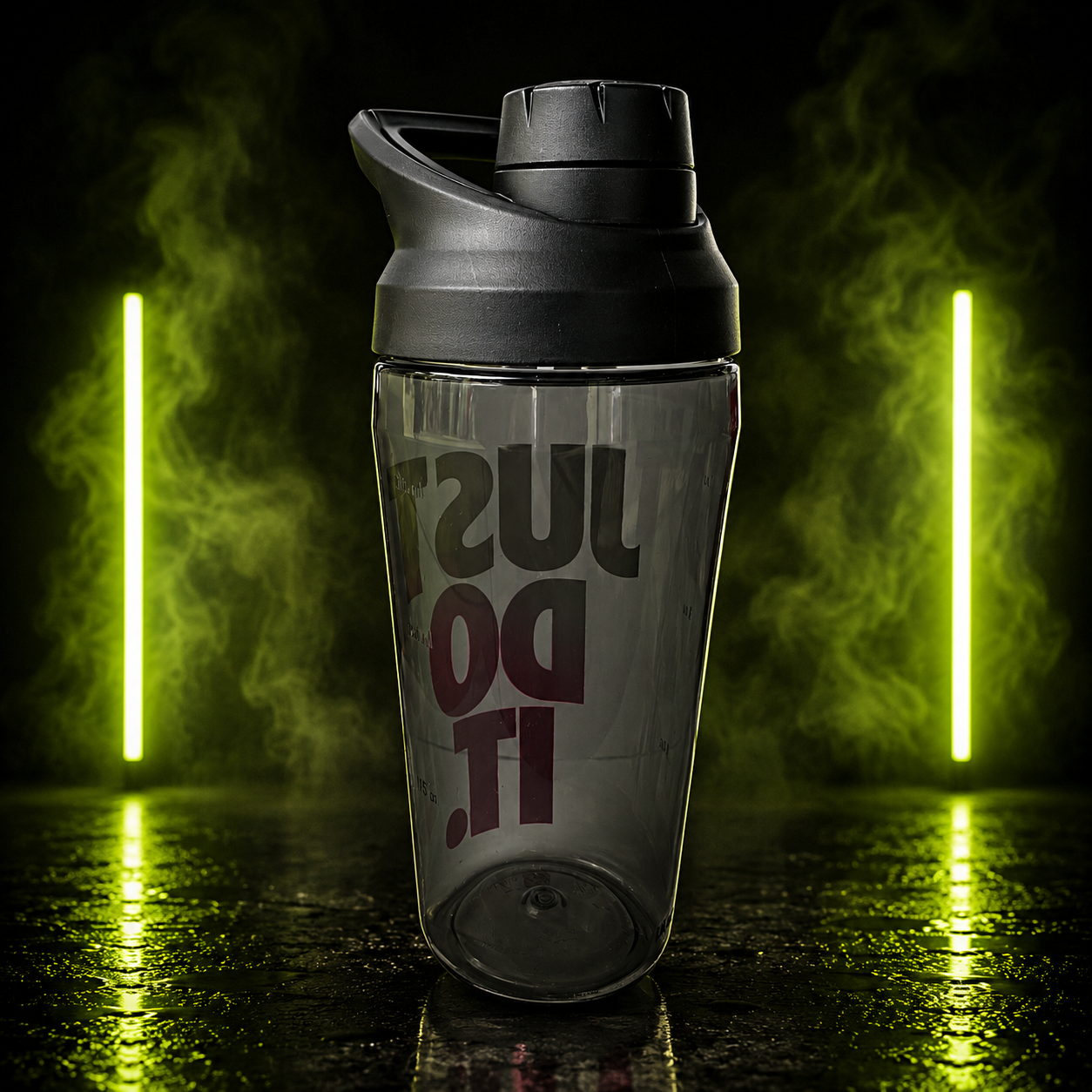 Bidon Nike HyperCharge Chug DA7160-056 470 ml czarno-czerwony