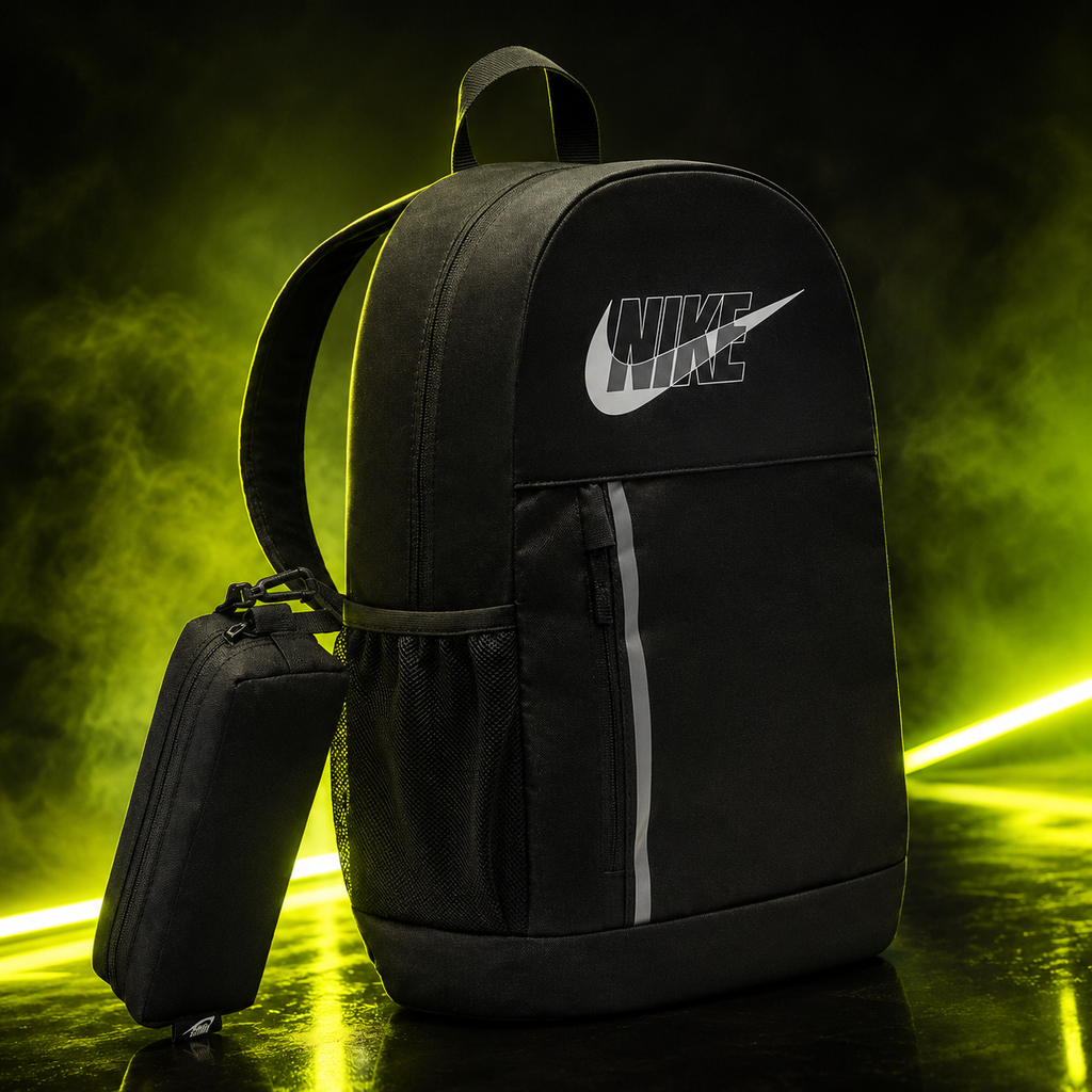 Plecak Nike Elemental z piórnikiem DO6737-010 20 l