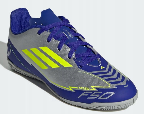 Juniorskie halówki adidas F50 Club IN J Messi IH0922 r. 35 1/2